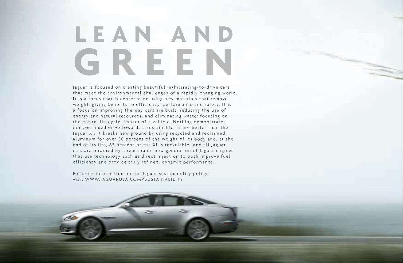 2012 Jaguar Model Lineup Brochure Page 11